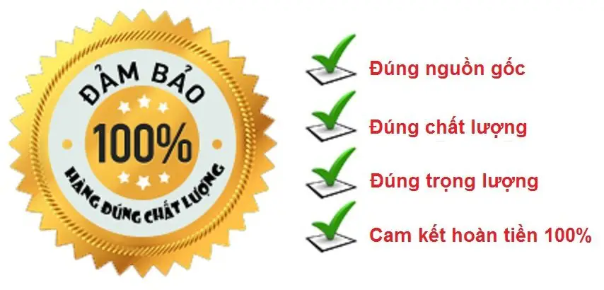 Cam kết chất lượng sản phẩm